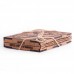 Камни для виски в подарочной упаковке Whiskey stones Original Wood 9шт из стеатита + мешочек Серые