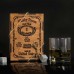 Камни для виски в подарочной упаковке Whiskey stones Original Wood 9шт из стеатита + мешочек Серые