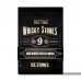 Камни для виски в подарочной упаковке Whiskey stones Original Classic 9шт из стеатита + мешочек Серые