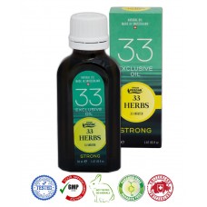Натуральное швейцарское эфирное масло 33 травы Strong с корицей VIVASAN Original 50мл концентрат 100% GMP Sertified Paraben free