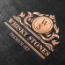Камни для виски Whiskey stones Original в подарочной деревянной упаковке 12 шт. из стеатита + 2 бокала Bohemia Quadro + щипцы с инструкцией Серые