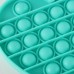 Мягкая игрушка антистресс Push Pop it Bubble Поп ит Fidget бесконечная пупырка тактильная Развивающая Тренд 2021 Зеленое сердце