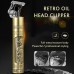 Машинка для стрижки волос и бороды Kemei Hair Clipper WS-T99 Original триммер с 3 насадками для разной длины окантовочная профессиональная тример Золото Dragon and Phoenix
