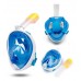 Маска для снорклинга и подводного плавания (дайвинга) Tribord Easy breath Размер L-XL (Синий)