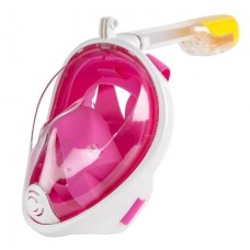 Маска для снорклинга и подводного плавания (дайвинга) Tribord Easy breath Размер L-XL (Розовый)