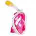 Маска для снорклинга и подводного плавания (дайвинга) Tribord Easy breath Размер L-XL (Розовый)