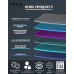 Зеркальная Солнцезащитная пленка на окна 0,45х1,52м. Vela Mirror Прозрачная без искажения 85мкм Самоклеющаяся с эфектом защиты от Осколков Отражающая с инструкцией Silver
