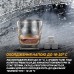 Камни для виски Vela Средняя упаковка 9 шт. Кубики из стеатита + мешочек для охлаждения напитков в подарочной коробке Whiskey Stones Серые