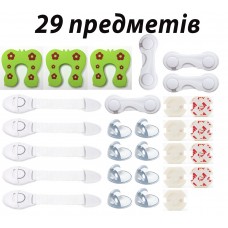 Набор комплект детской защиты безопасности Kids 29 элементов