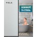 Пленка на окна Матовая 1х1,4м. Vela 280 мкм. Декоративная с эффектом пескоструя Белая