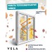 Теплосберегающая пленка VELA 0,8 х 10м. для утепления стекла Термопленка против конденсата на окнах + скотч 30 м Прозрачная