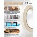 Скотч двухсторонний VELA 20м. ширина 12мм. (два рулона по 20м.) Клейкая лента на флизелиновой основе Прозрачный